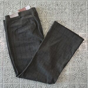Lane Bryant Grey Checkered The Allie Boot Pants Size 20/s NWT